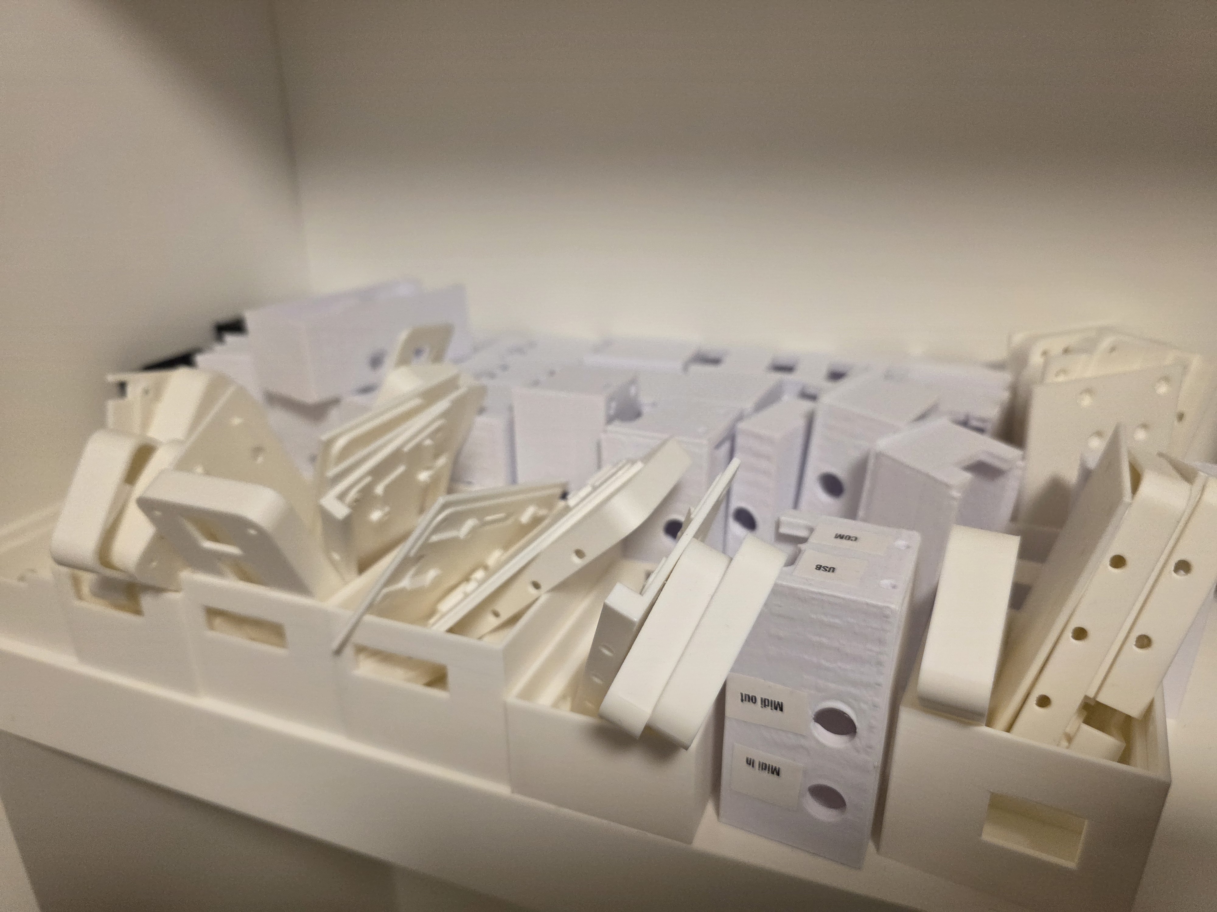 3D printed parts